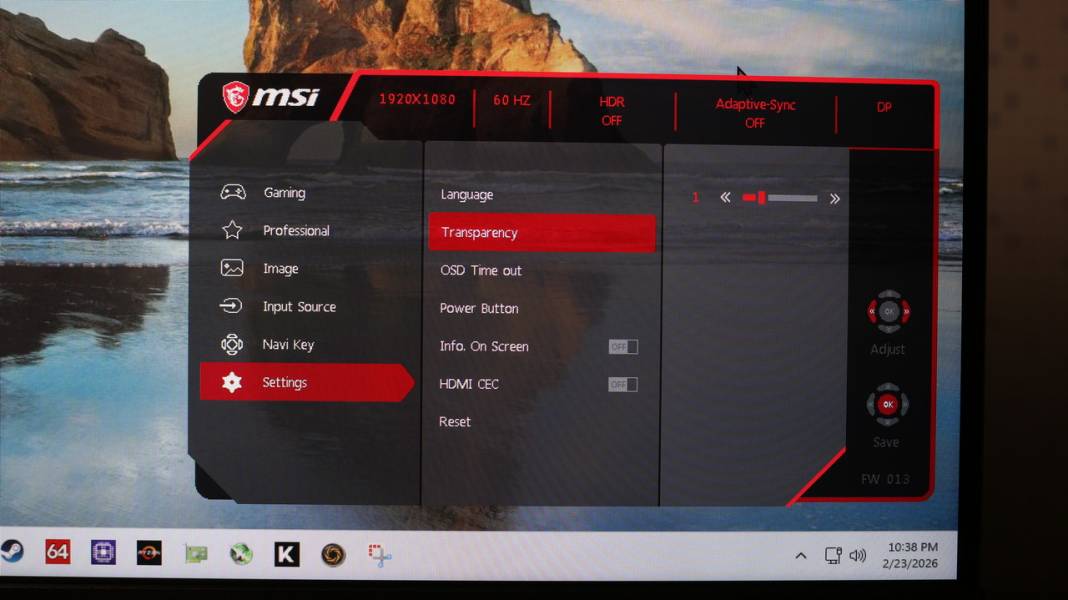 MSI MAG 244F-7