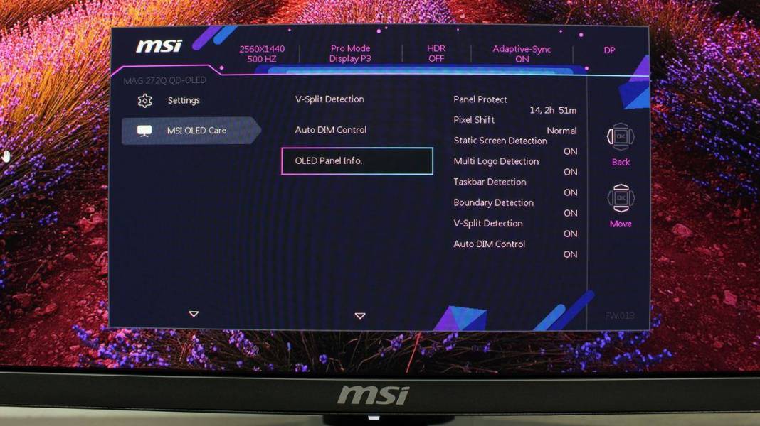 MSI MAG 274QP QD-OLED X50-10