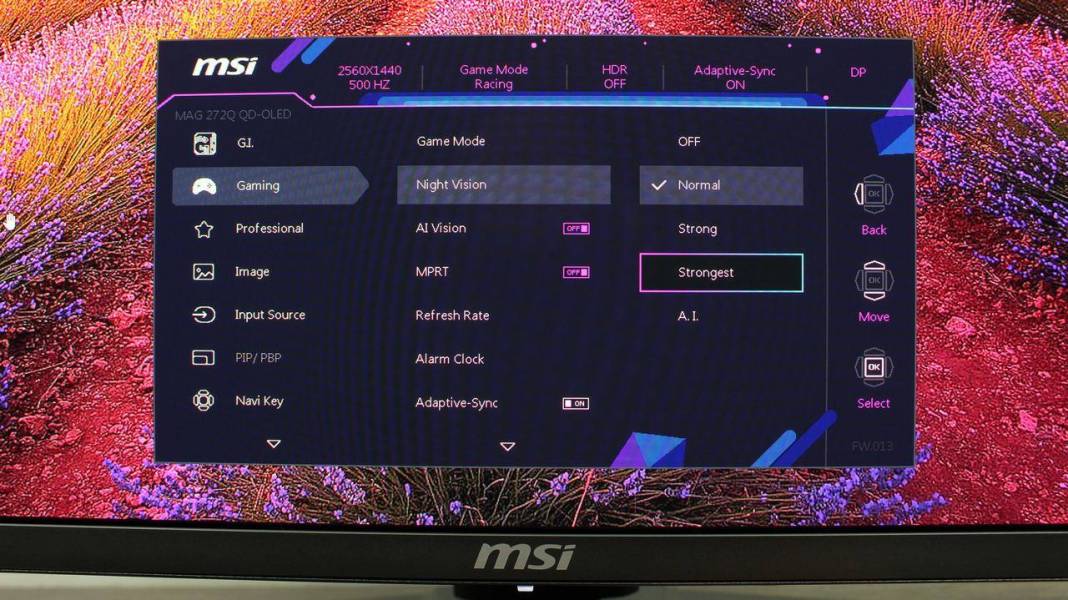 MSI MAG 274QP QD-OLED X50-7