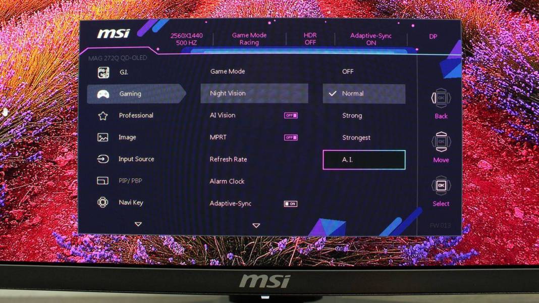 MSI MAG 274QP QD-OLED X50-7