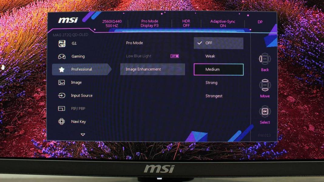 MSI MAG 274QP QD-OLED X50-7