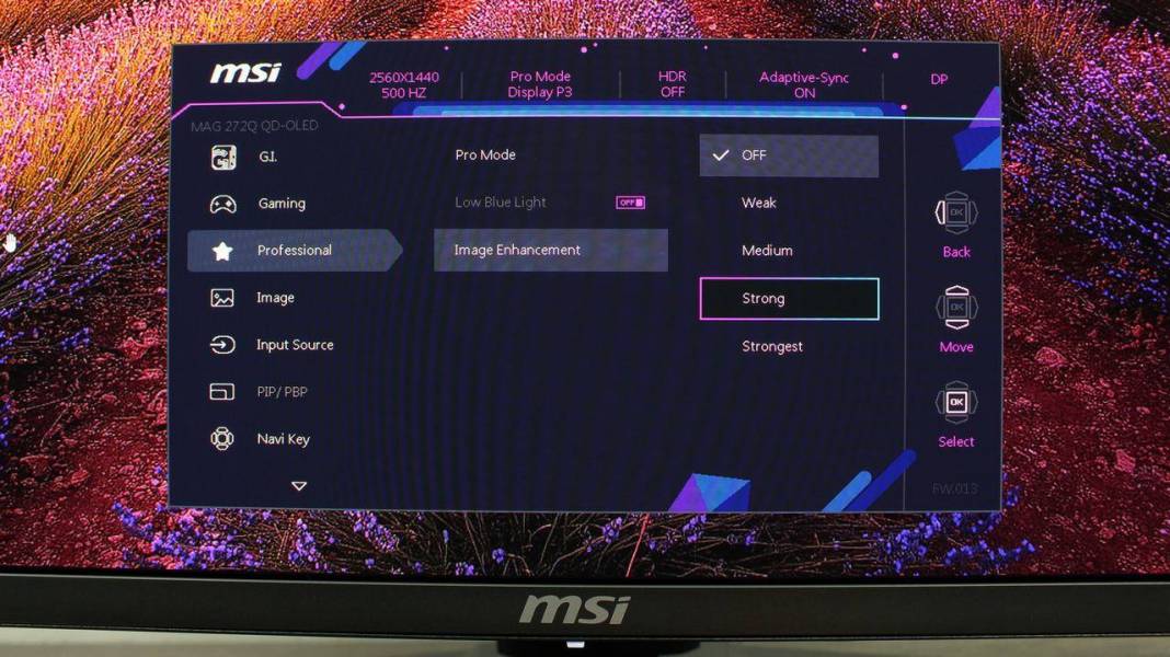 MSI MAG 274QP QD-OLED X50-7