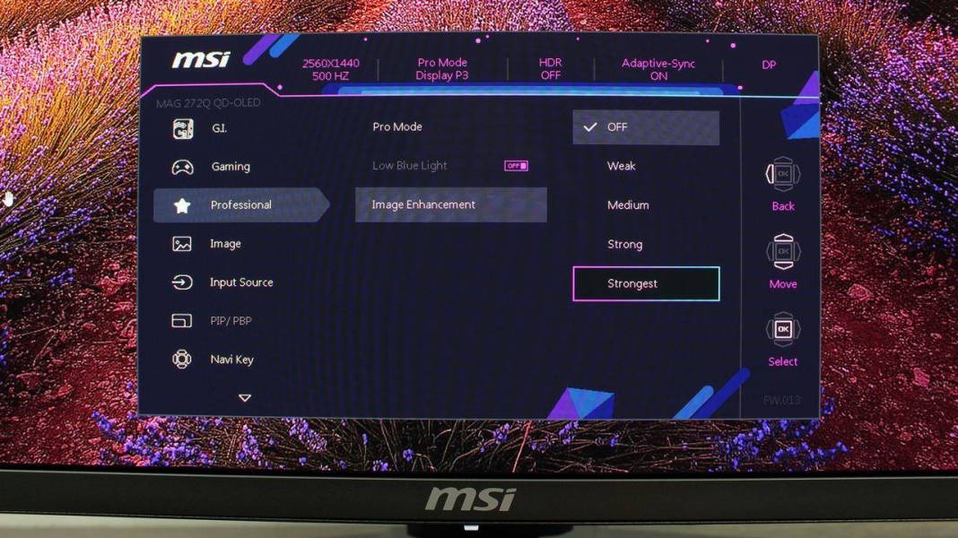 MSI MAG 274QP QD-OLED X50-7