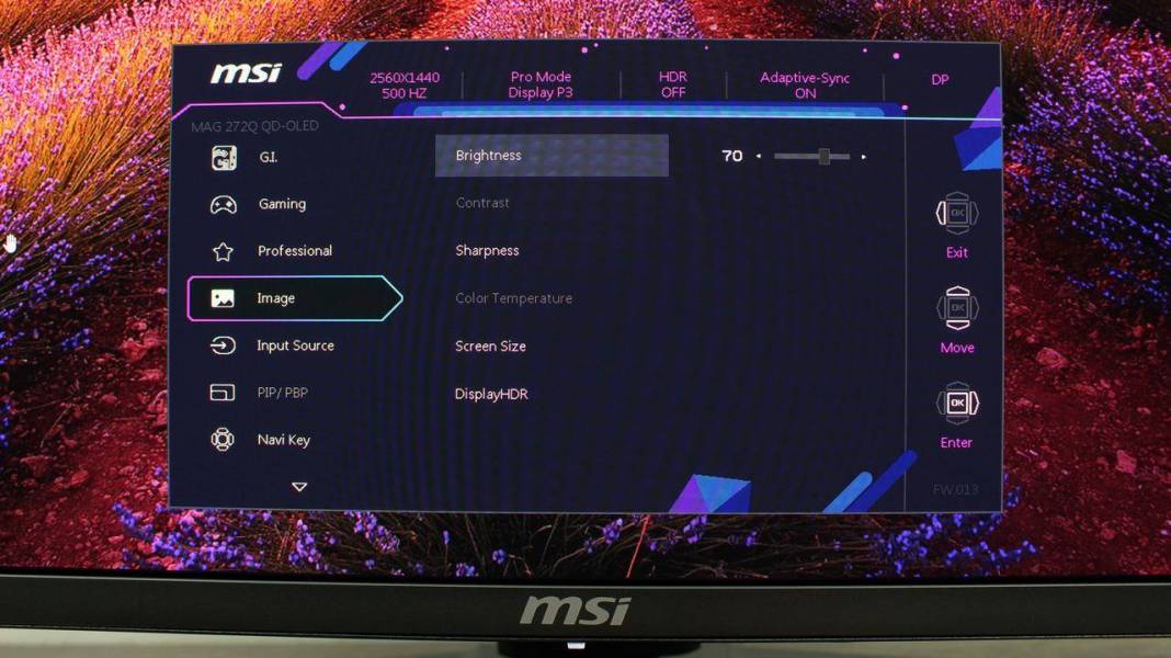 MSI MAG 274QP QD-OLED X50-7
