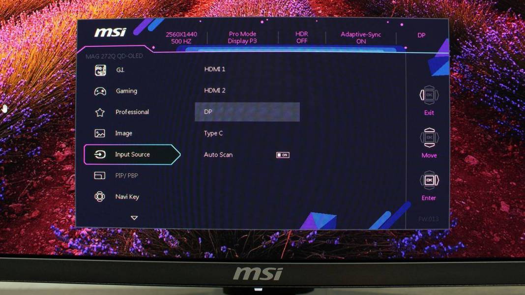 MSI MAG 274QP QD-OLED X50-7