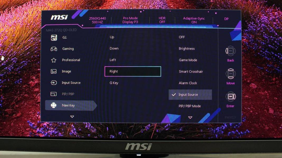 MSI MAG 274QP QD-OLED X50-7