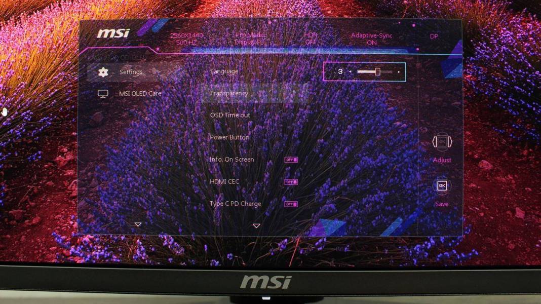 MSI MAG 274QP QD-OLED X50-7