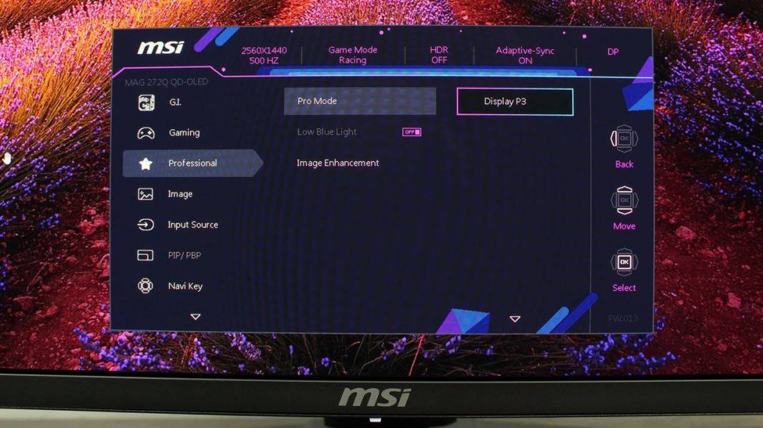 MSI MAG 274QP QD-OLED X50-9