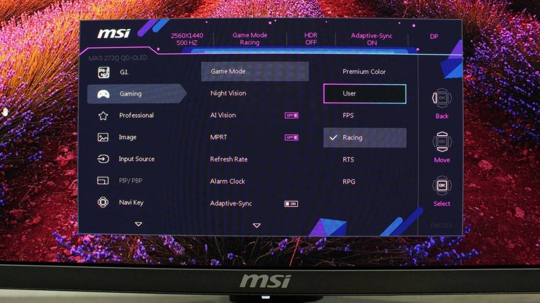 MSI MAG 274QP QD-OLED X50-9