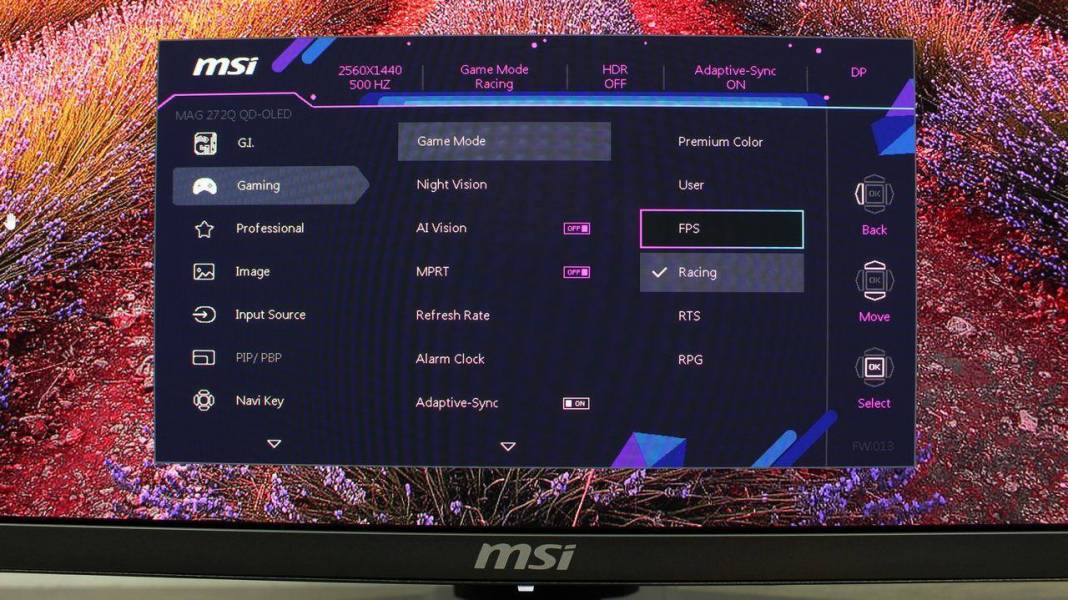 MSI MAG 274QP QD-OLED X50-9
