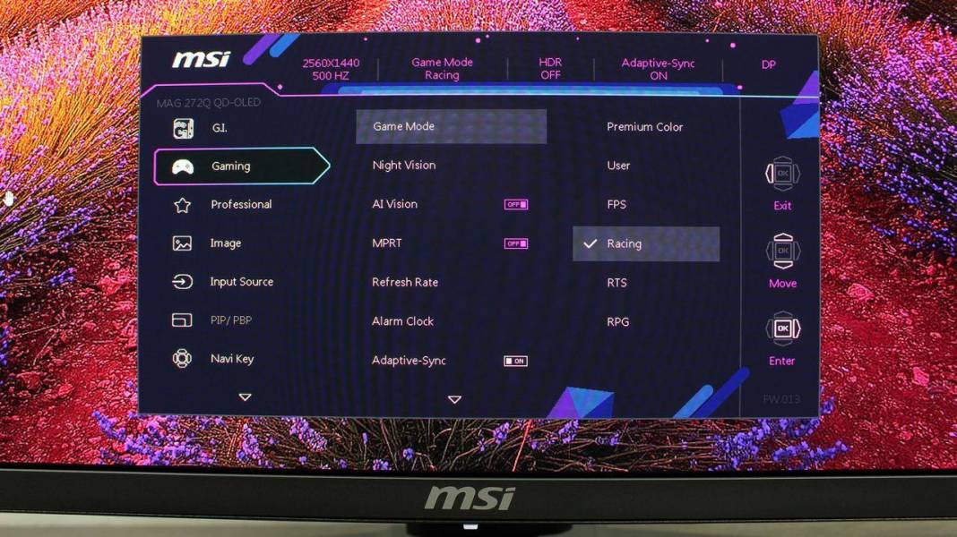 MSI MAG 274QP QD-OLED X50-9
