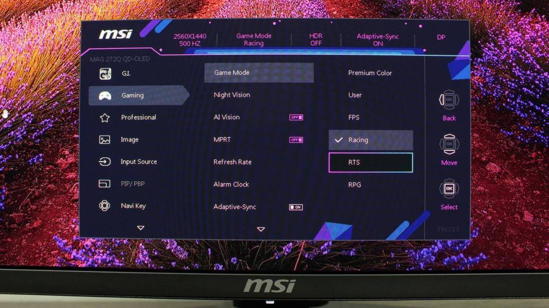 MSI MAG 274QP QD-OLED X50-9