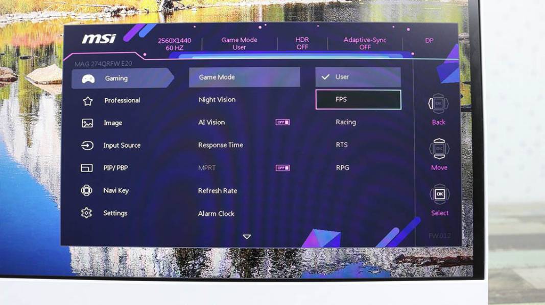MSI MAG 274QRFW E20-7