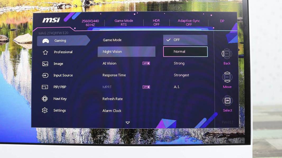 MSI MAG 274QRFW E20-7