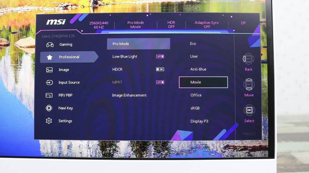 MSI MAG 274QRFW E20-7