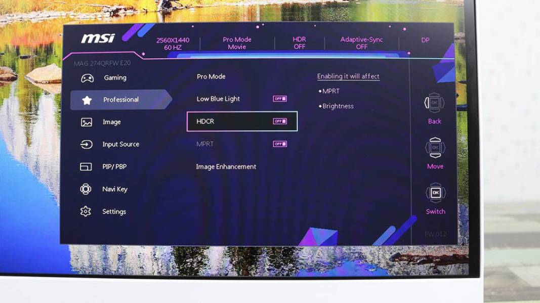 MSI MAG 274QRFW E20-7