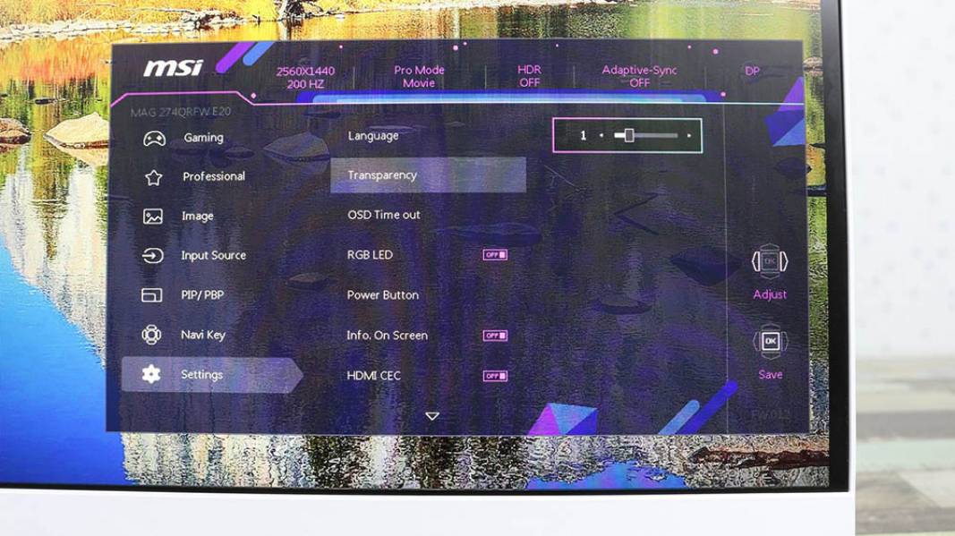 MSI MAG 274QRFW E20-7