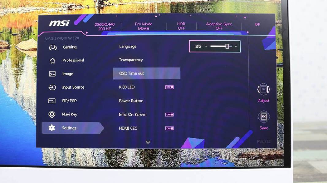 MSI MAG 274QRFW E20-7