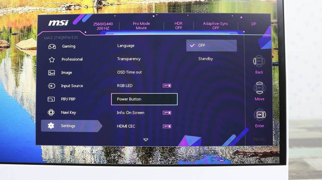 MSI MAG 274QRFW E20-7