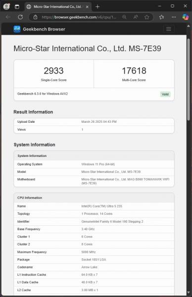 MSI MAG B860 TOMAHAWK WIFI-7