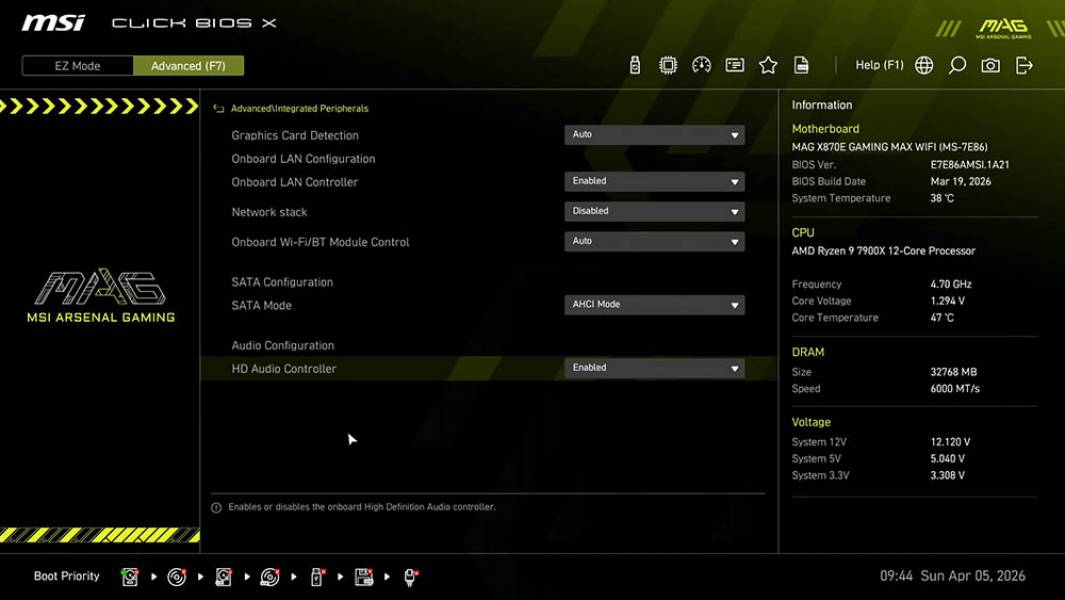 MSI MAG X870E GAMING MAX WIFI-3