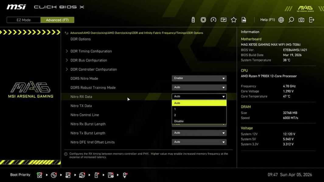 MSI MAG X870E GAMING MAX WIFI-3
