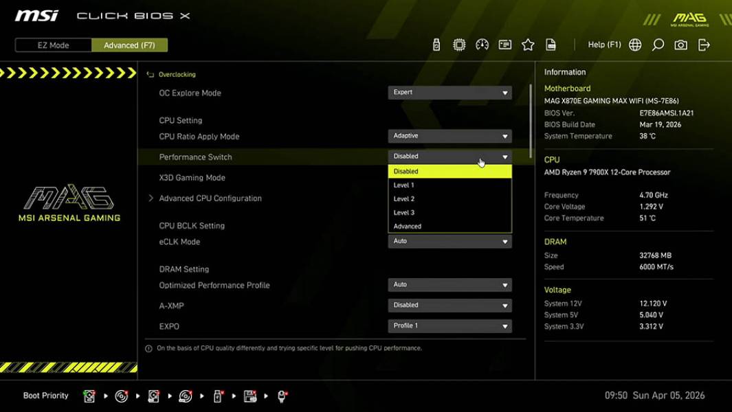 MSI MAG X870E GAMING MAX WIFI-3