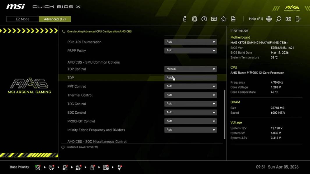 MSI MAG X870E GAMING MAX WIFI-3