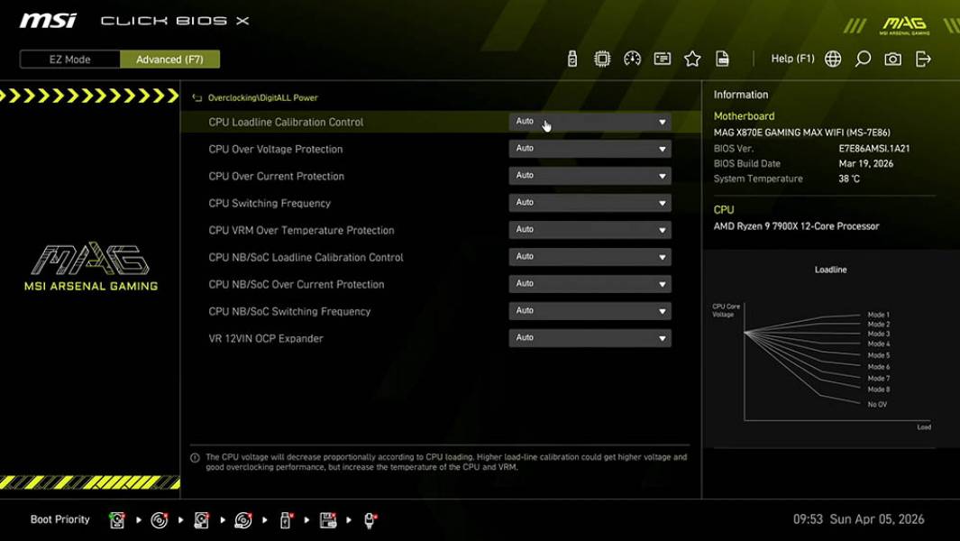 MSI MAG X870E GAMING MAX WIFI-3