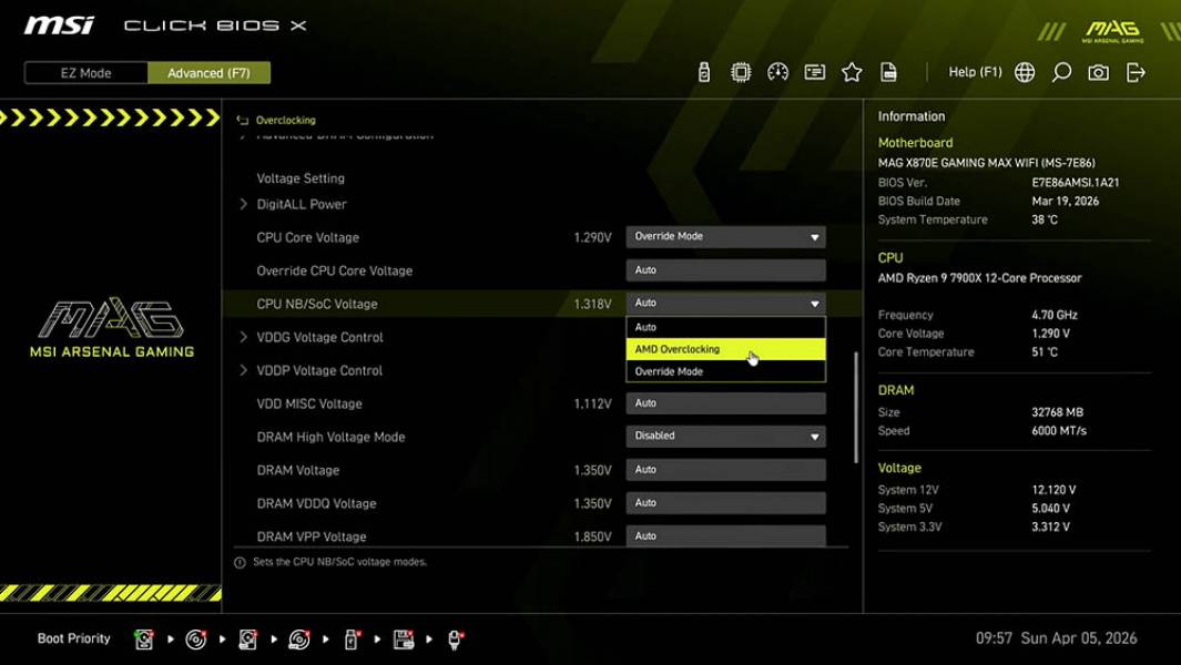 MSI MAG X870E GAMING MAX WIFI-3