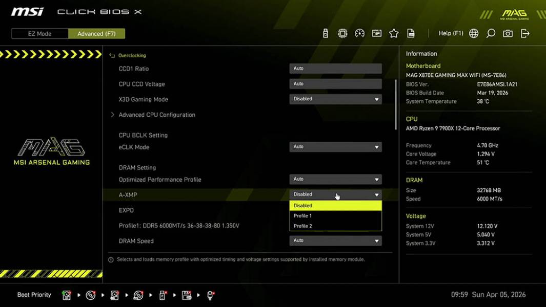 MSI MAG X870E GAMING MAX WIFI-3