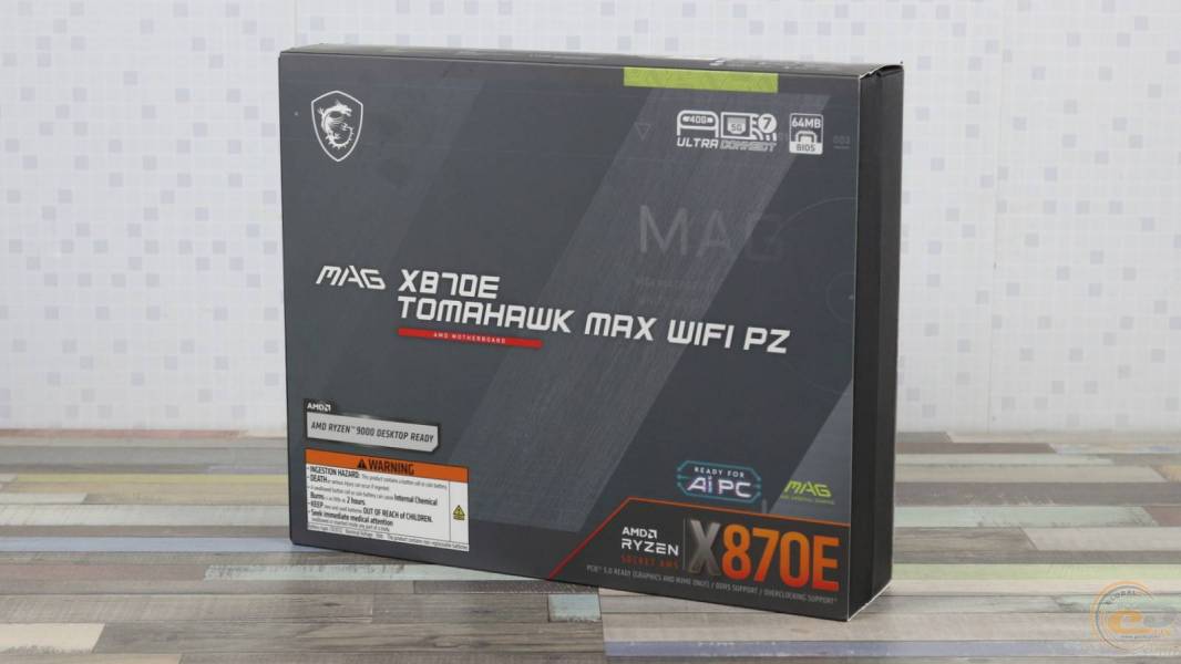 MSI MAG X870E TOMAHAWK MAX WIFI PZ-1