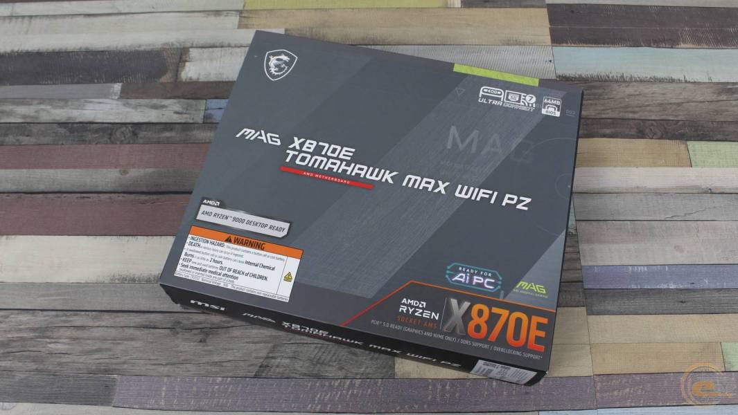 MSI MAG X870E TOMAHAWK MAX WIFI PZ-1
