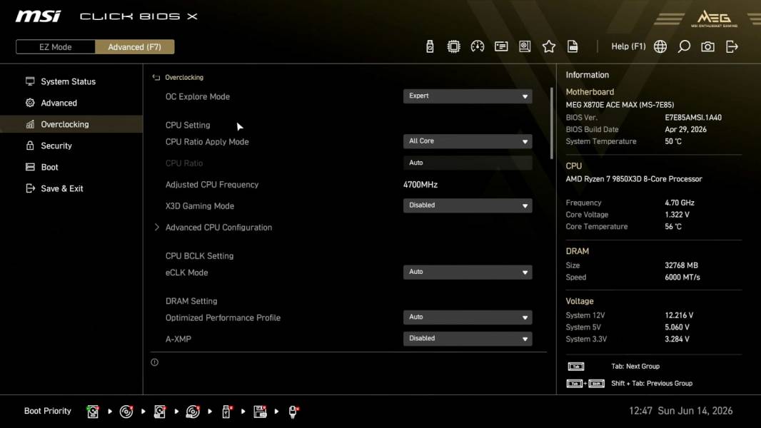 MSI MEG X870E ACE MAX-5