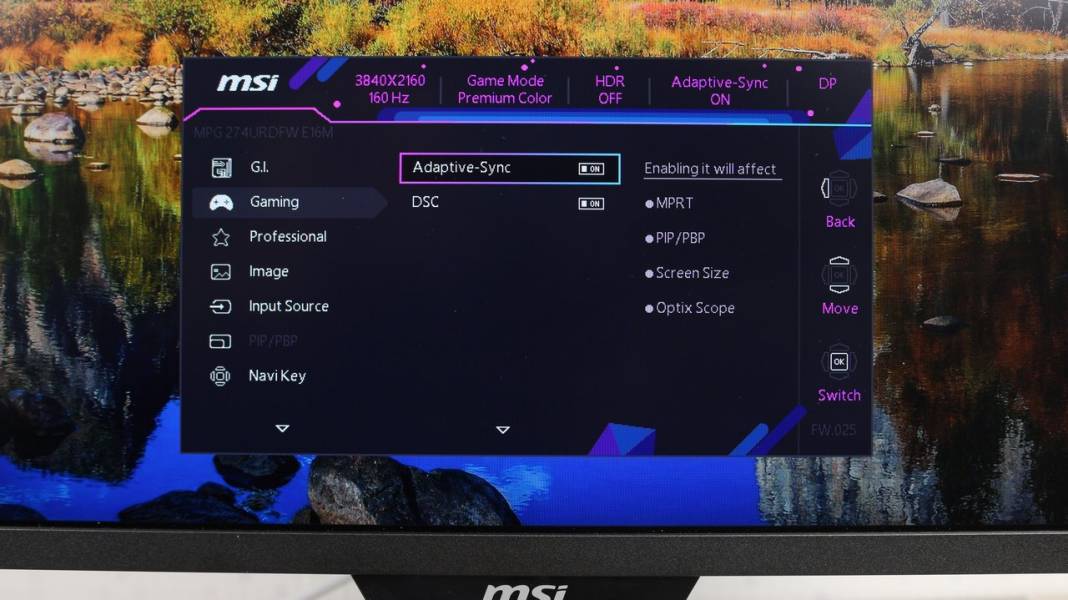 MSI MPG 274URDFW E16M-7