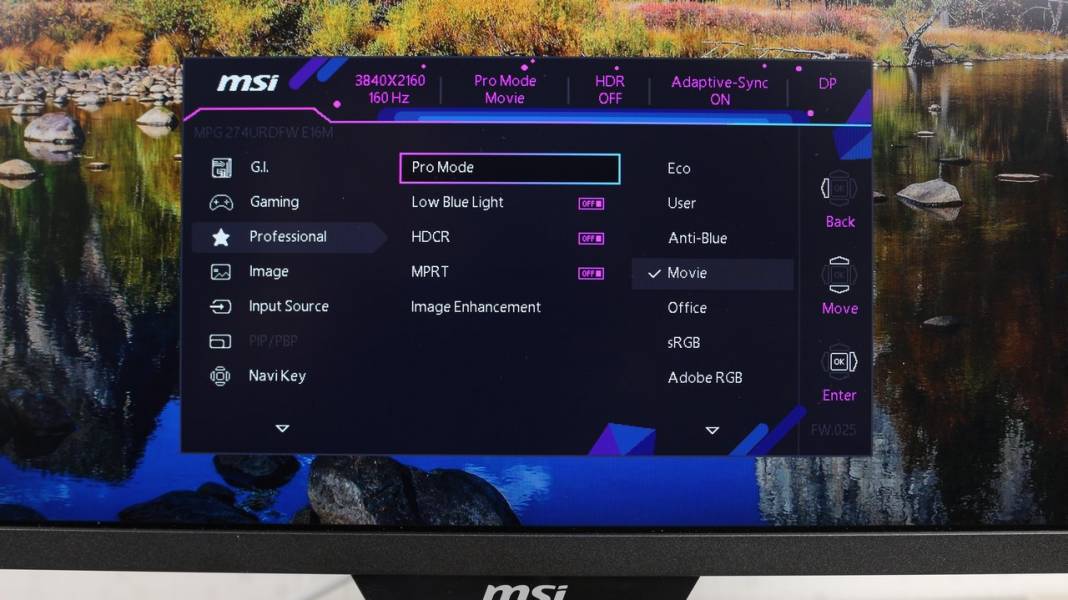 MSI MPG 274URDFW E16M-7