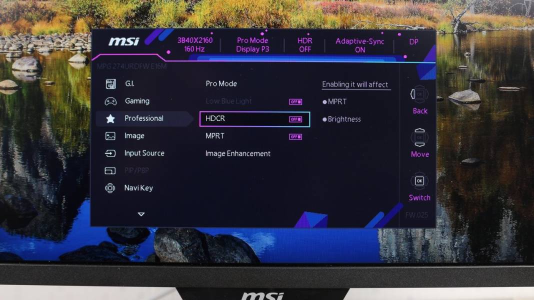 MSI MPG 274URDFW E16M-7