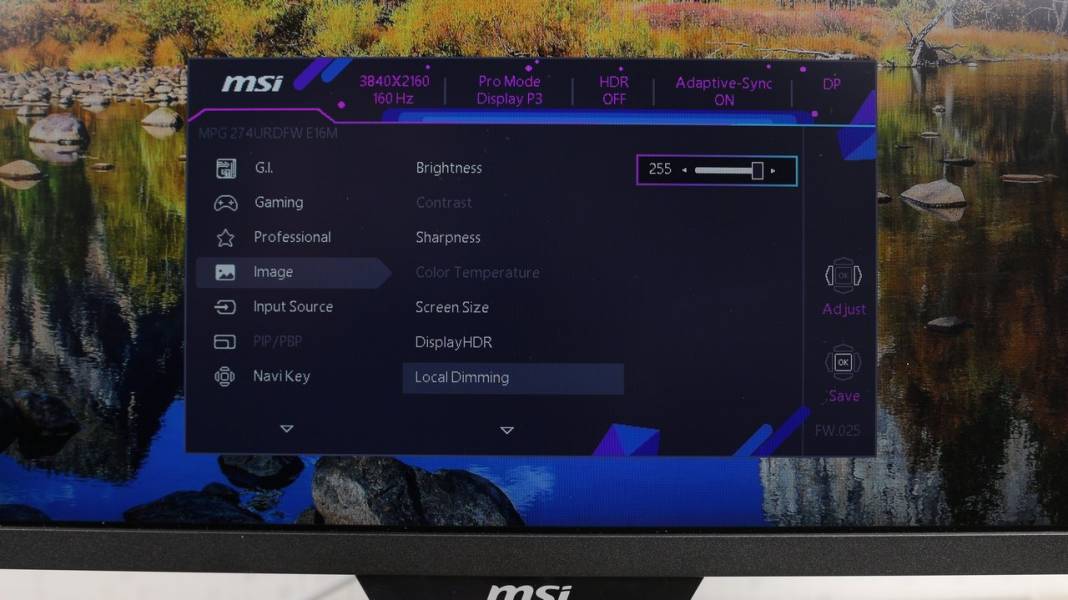 MSI MPG 274URDFW E16M-7