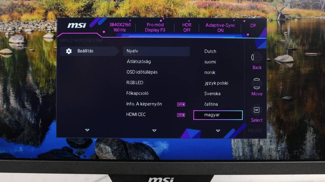 MSI MPG 274URDFW E16M-7