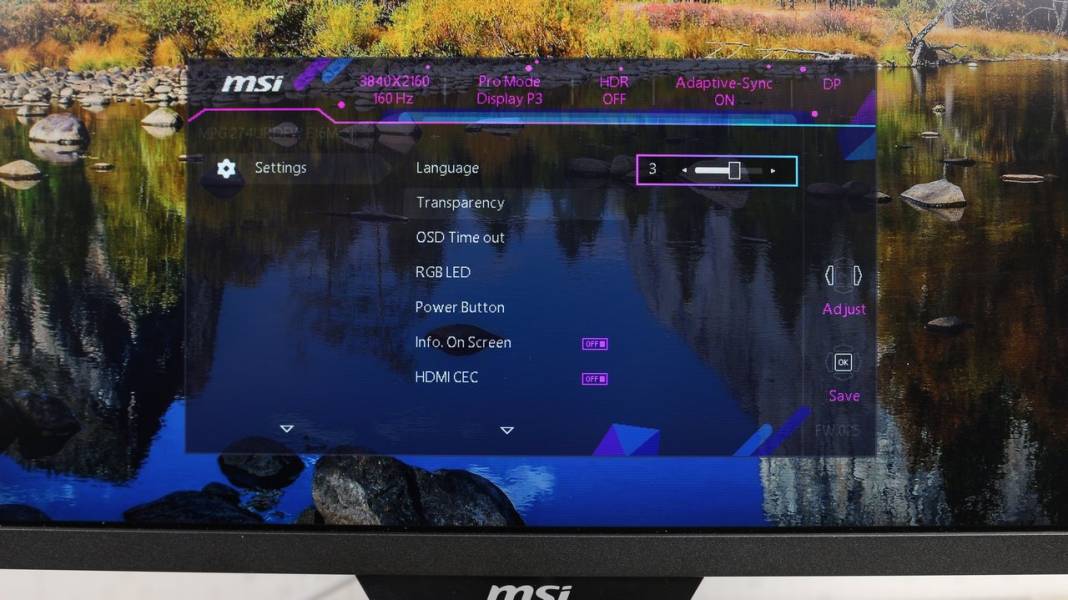 MSI MPG 274URDFW E16M-7