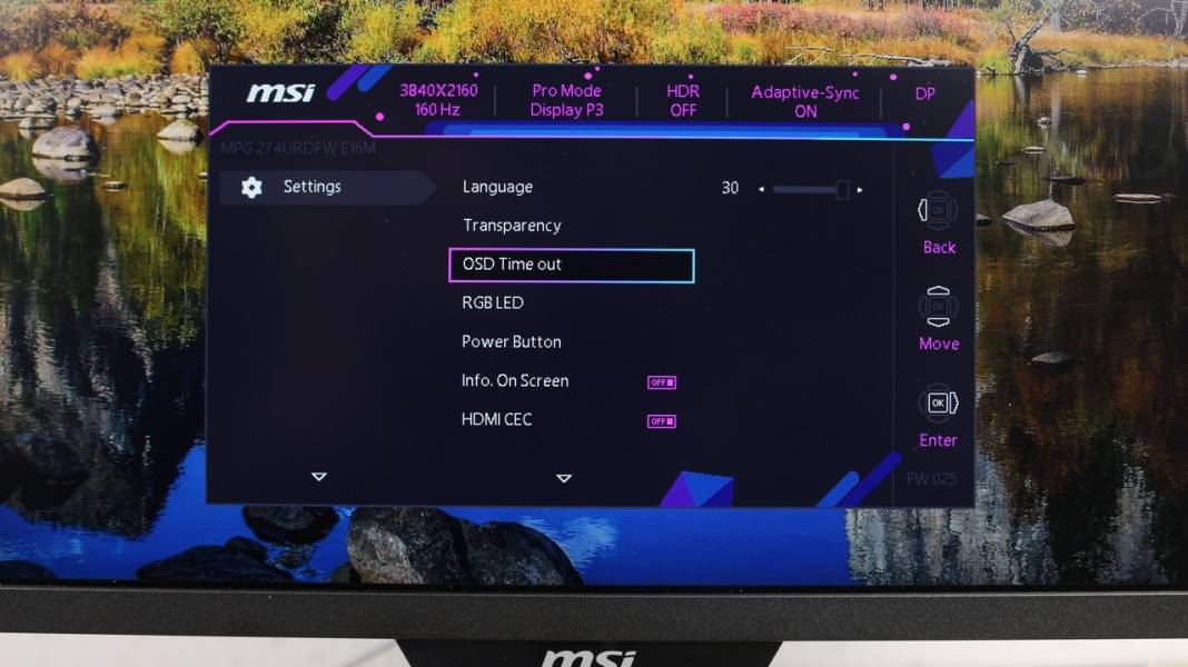 MSI MPG 274URDFW E16M-7
