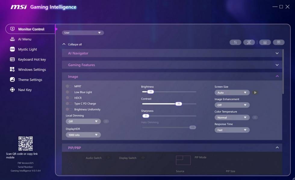 MSI MPG 274URDFW E16M-8