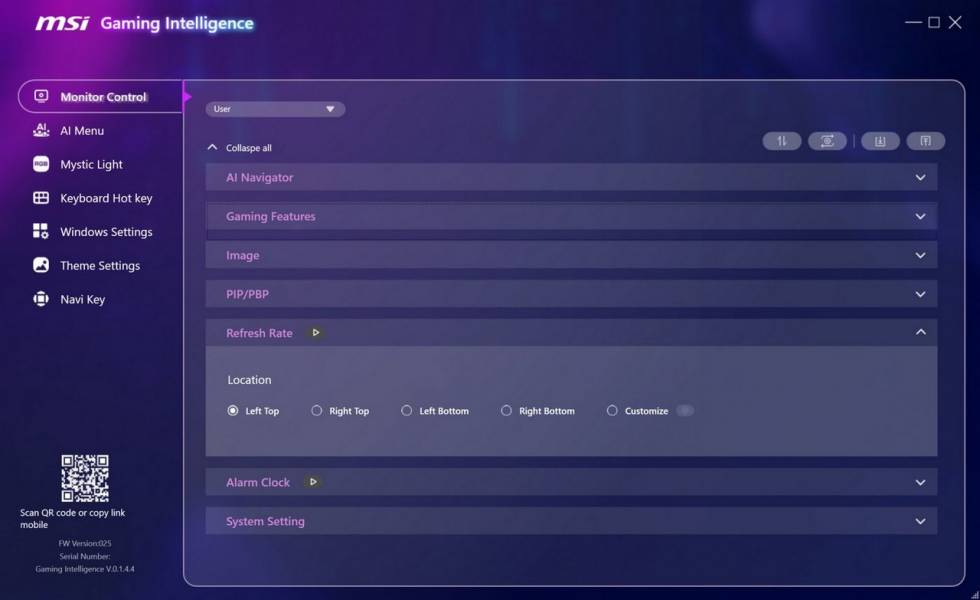 MSI MPG 274URDFW E16M-8
