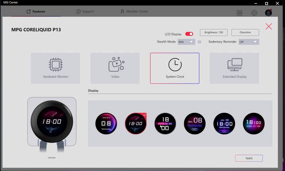MSI MPG CORELIQUID P13 360-2