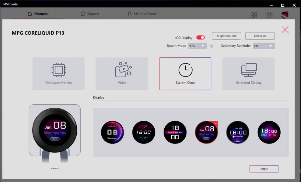 MSI MPG CORELIQUID P13 360-2
