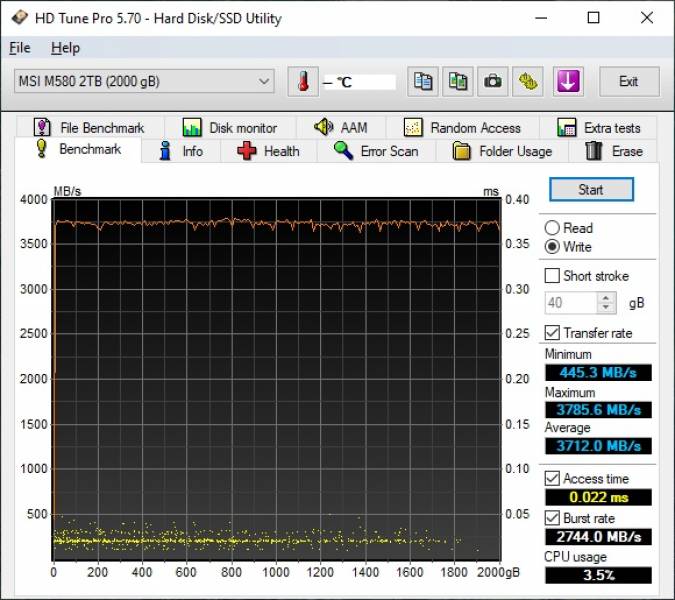 MSI SPATIUM M580-2