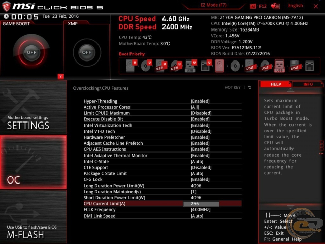 MSI Z170A GAMING PRO CARBON