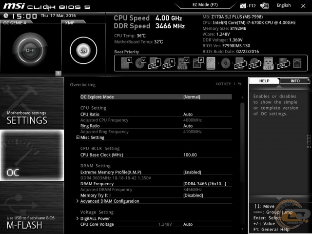 MSI Z170A SLI PLUS