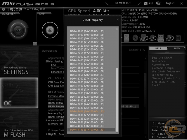 MSI Z170A SLI PLUS