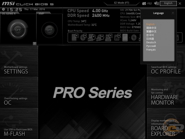 MSI Z170A SLI PLUS